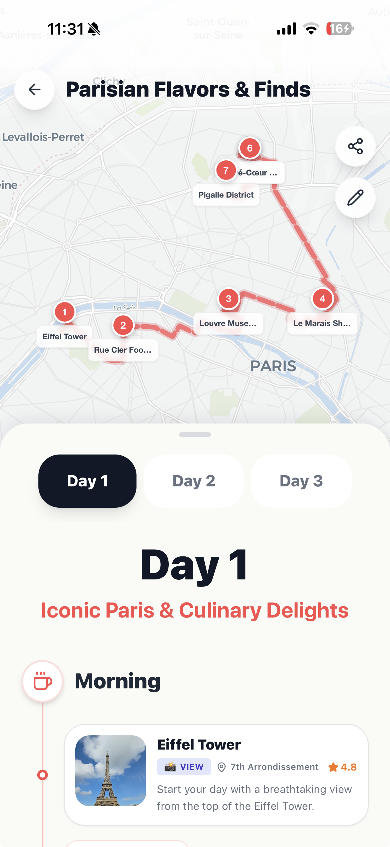 TripBuddy App Screenshot